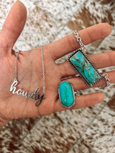 Load image into Gallery viewer, &quot;Lucinda&quot; Turquoise Bar Necklace
