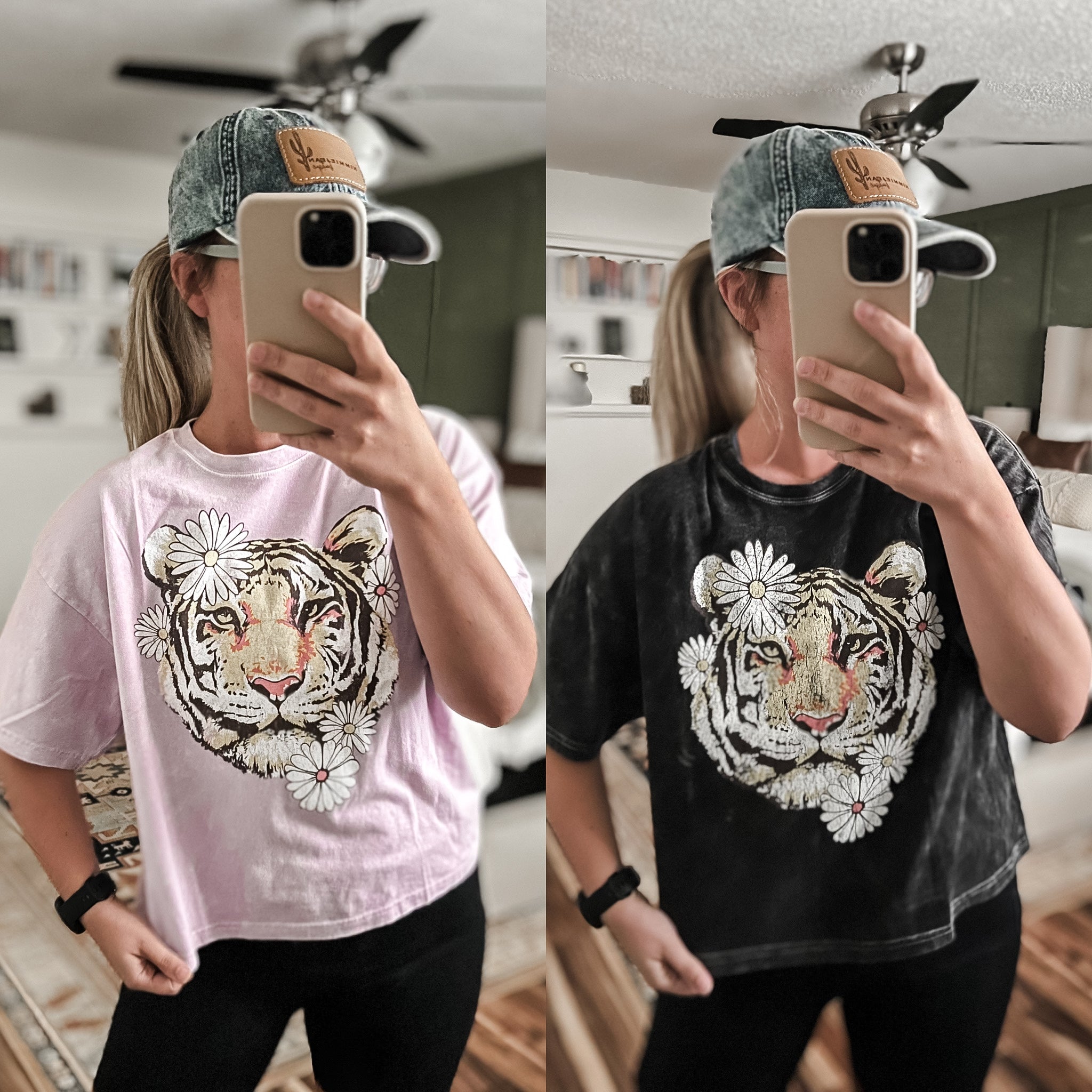 Tiger Daisy Graphic Tee
