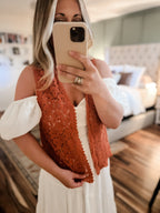 "Hippie" Crochet Vest
