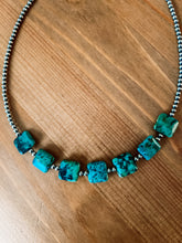 Load image into Gallery viewer, African Turquoise Choker
