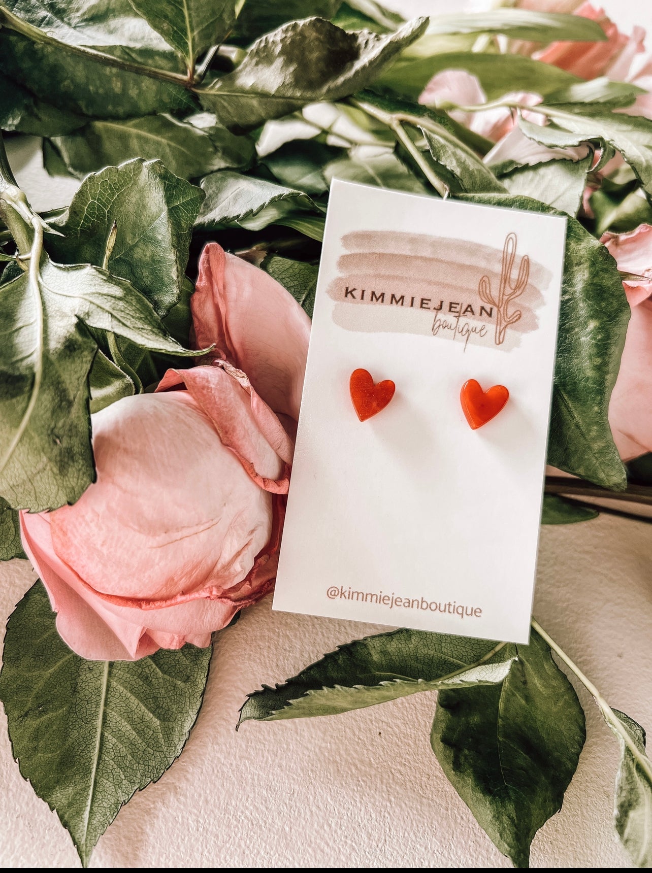 "Bless Your Heart" Stud Earrings