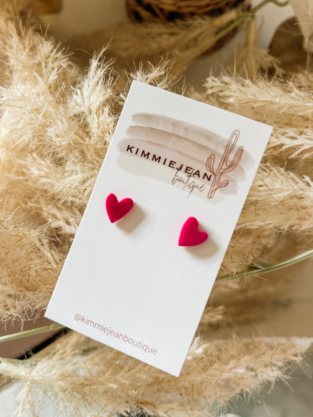 "Bless Your Heart" Stud Earrings