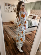 "Waco" Floral Maxi Dress