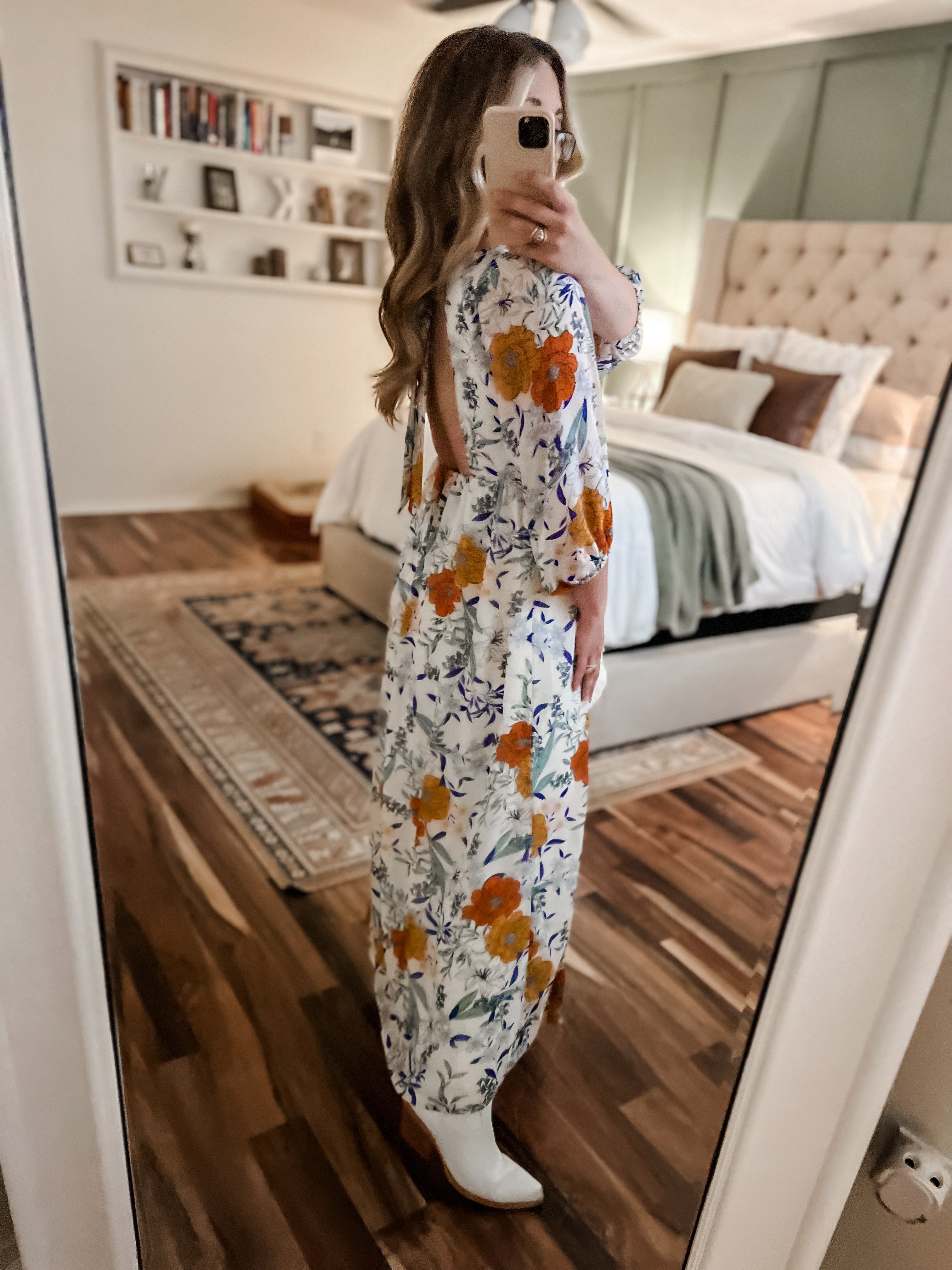 "Waco" Floral Maxi Dress