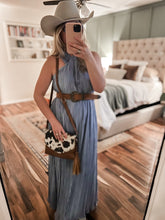 Load image into Gallery viewer, &quot;Be Mine&quot; Blue Maxi Dress
