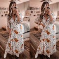 "Waco" Floral Maxi Dress