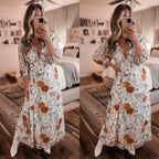 "Waco" Floral Maxi Dress