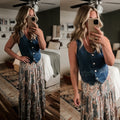 "Dorothy" Denim Vest