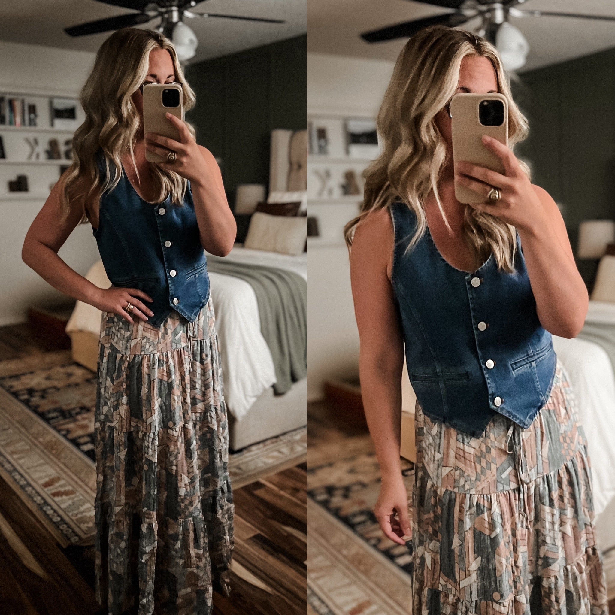 "Dorothy" Denim Vest