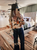 "Crisp" Satin Blouse