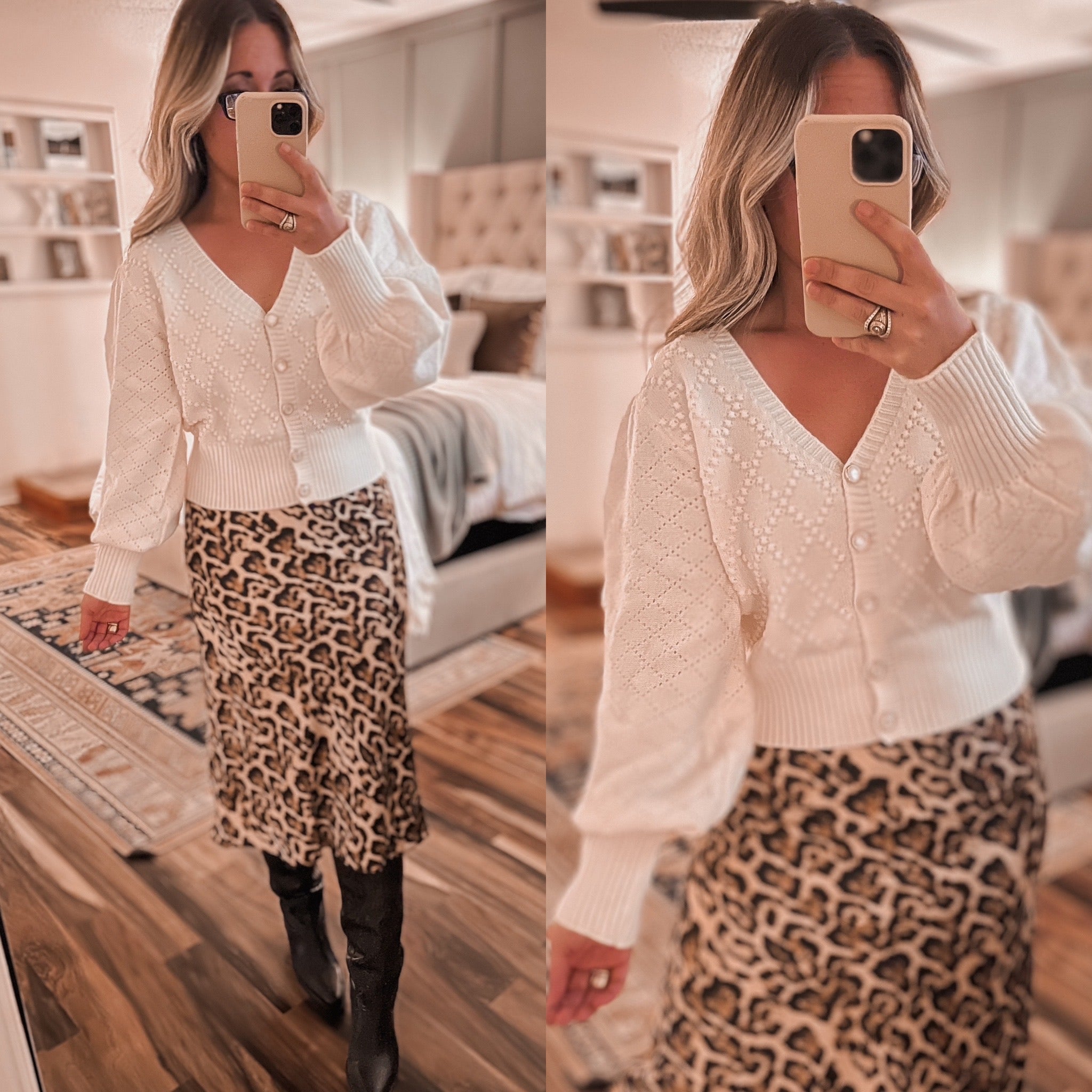 "Clouds" Sweater Cardigan