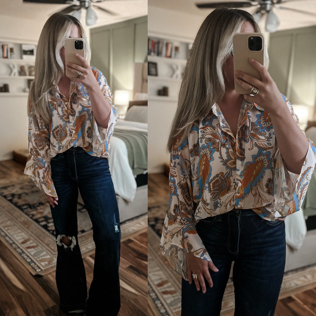 "Peachy" Blouse