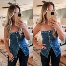 Load image into Gallery viewer, &quot;Demi&quot; Denim Top
