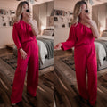 "Petal" Pink Jumpsuit