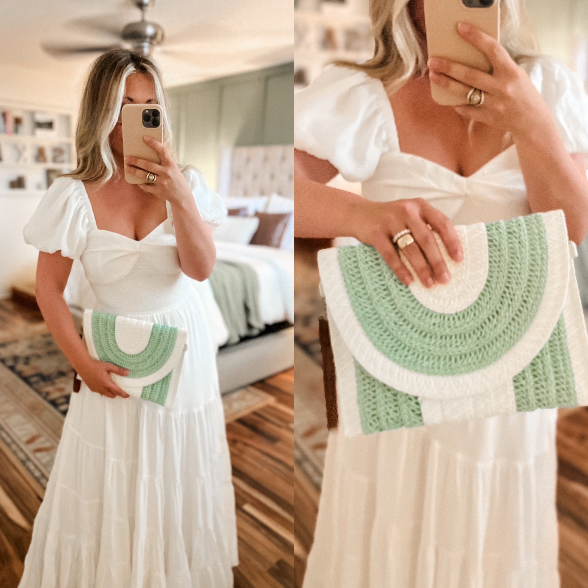 "Wonderer" Boho Clutch/Crossbody