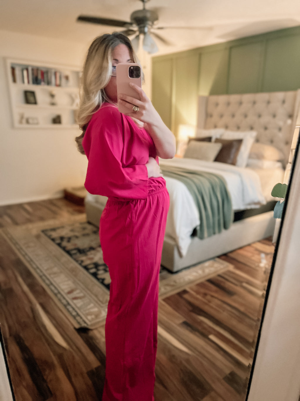 "Petal" Pink Jumpsuit