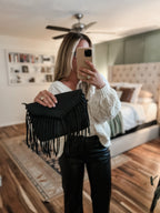 "Troubadour" Fringe Crossbody