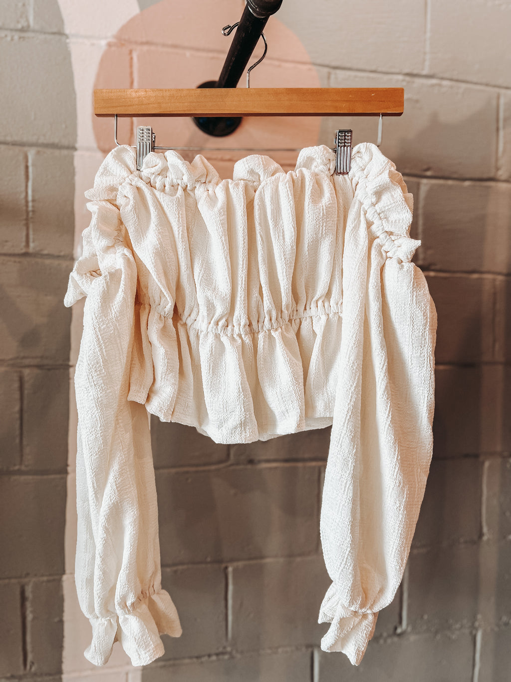 "Bae" Boho Crop Blouse