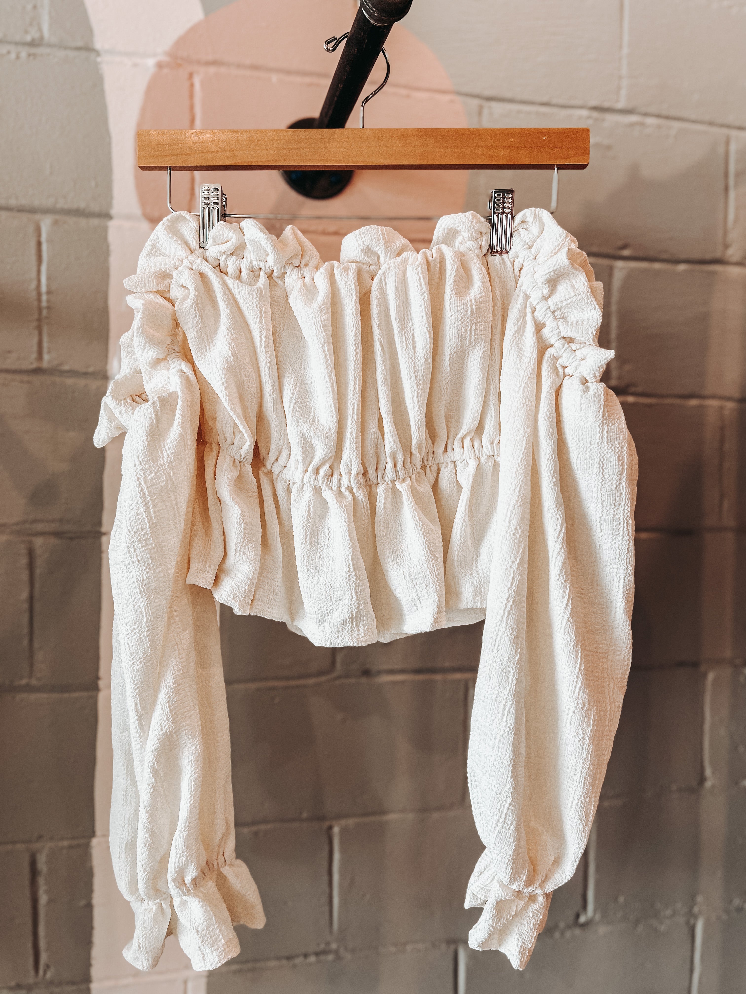 "Bae" Boho Crop Blouse