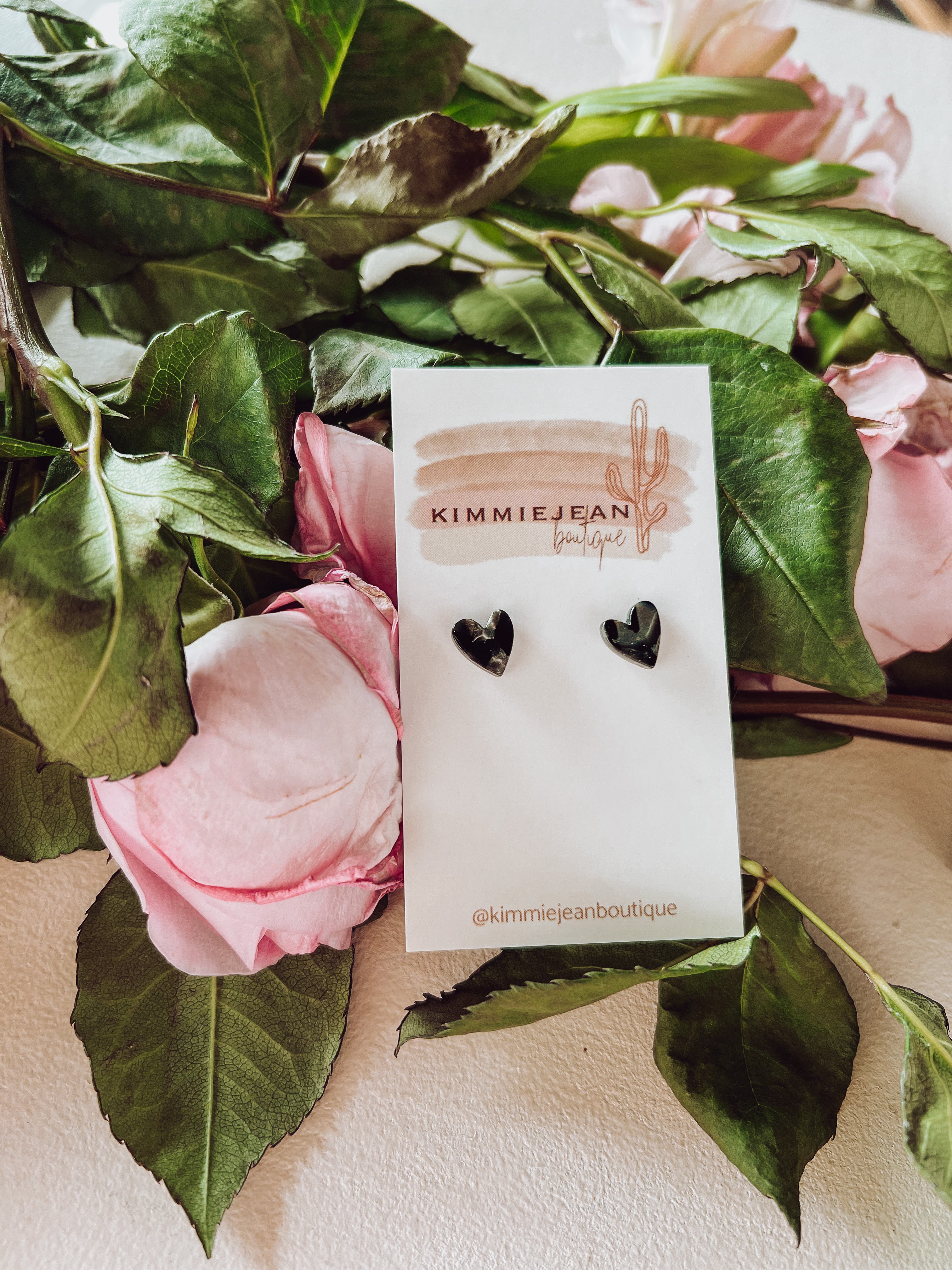 "Bless Your Heart" Stud Earrings