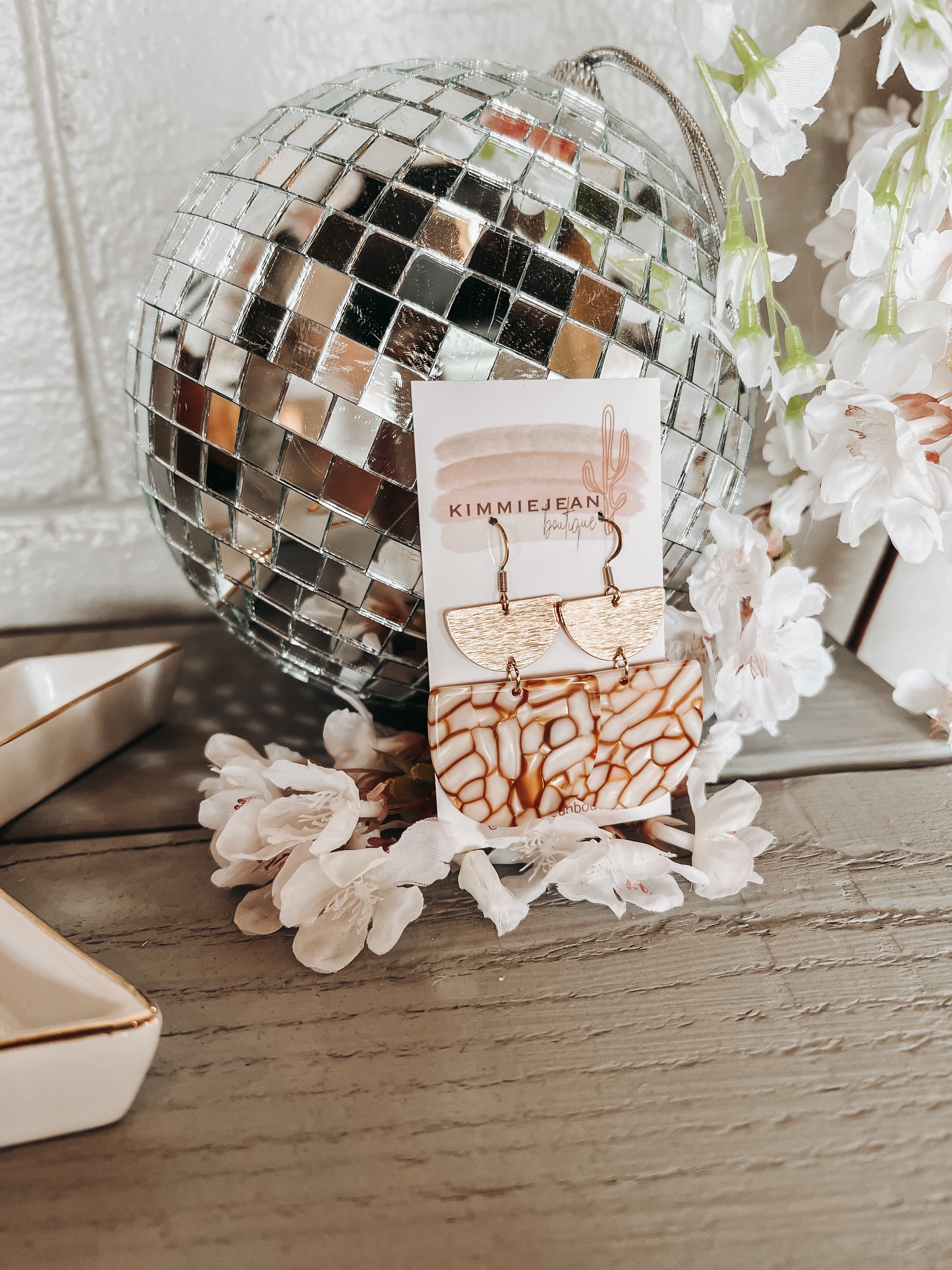 Statement Earrings - Gold