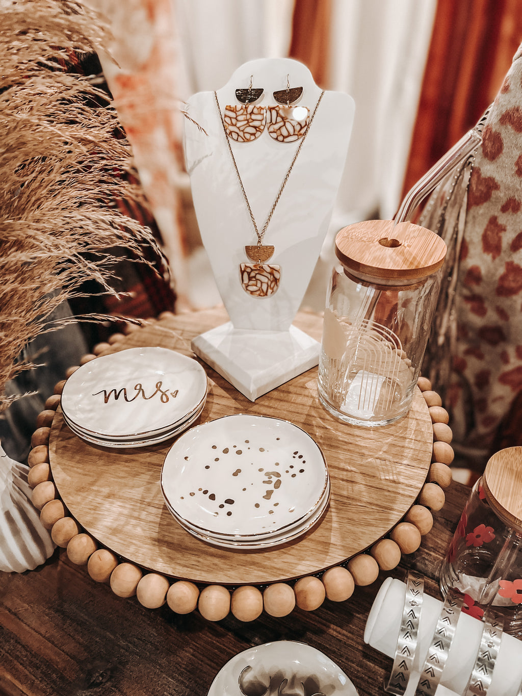 Statement Earrings - Gold