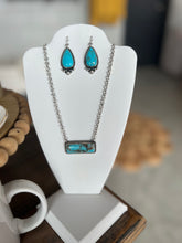 Load image into Gallery viewer, &quot;Lucinda&quot; Turquoise Bar Necklace

