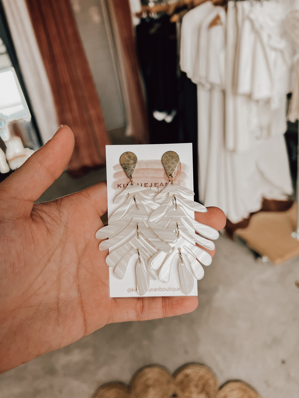 Statement Leaf Earring