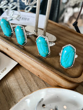 Load image into Gallery viewer, &quot;West&quot; Western Turquoise Ring
