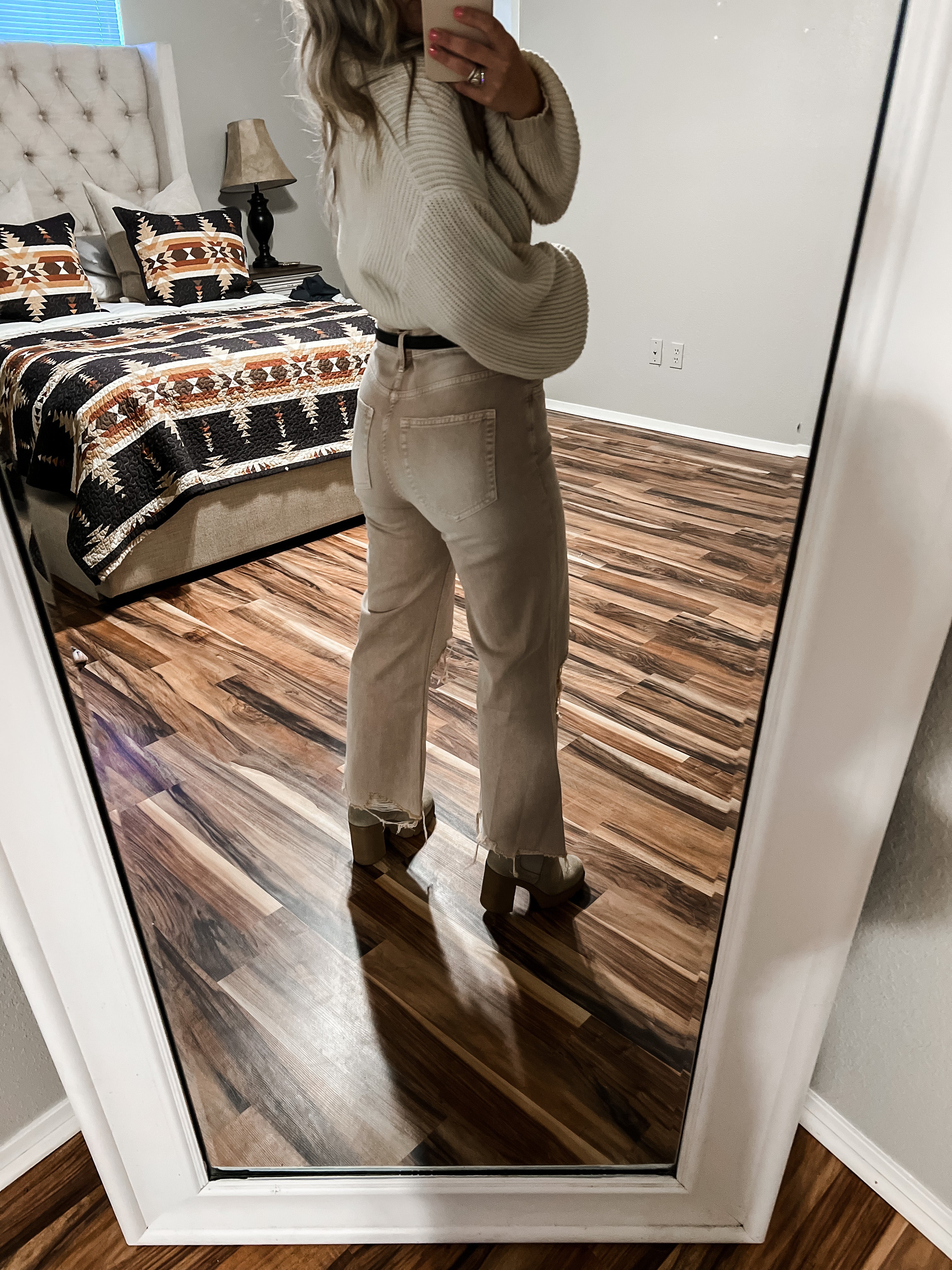 “90s Kid” Crop Flare Pants